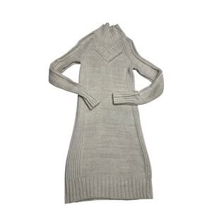 MODA International Chunky Knit Sweater Dress SZ SM